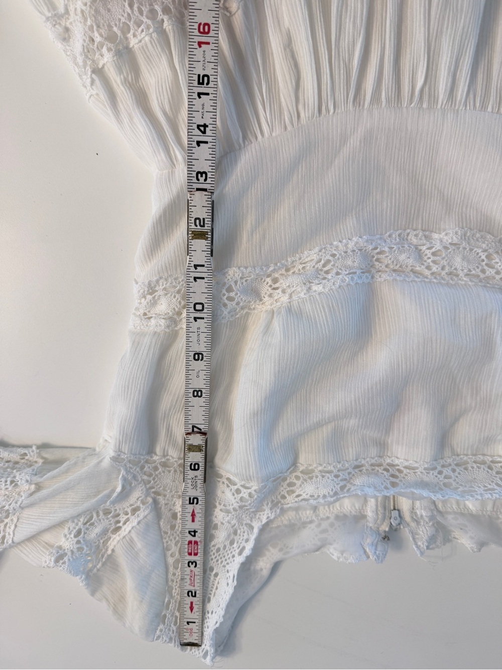 VINTAGE 70s Lily Simon Montreal Lace Prairie Maxi Dress + Matching Scarf - Picture 14 of 14